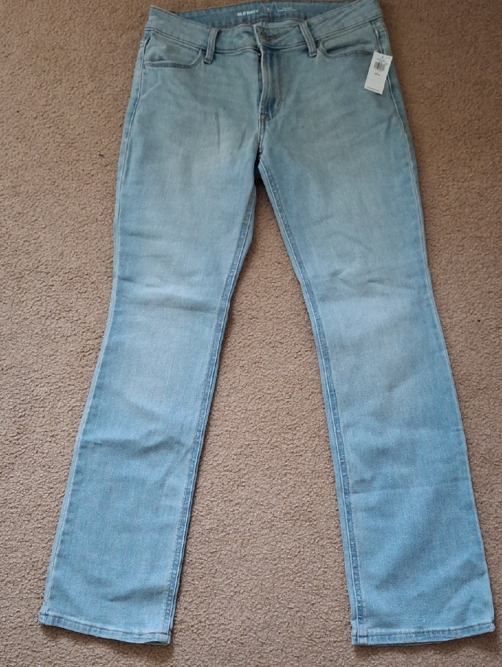 Old Navy Light Blue Women's Straight-Leg Jeans 4P